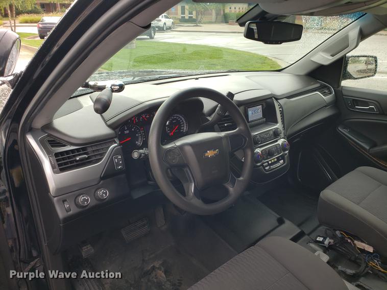 image for item BW9243 2015 Chevrolet Tahoe Police SUV