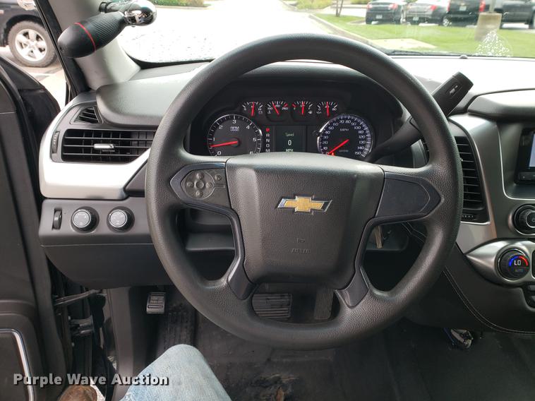 image for item BW9243 2015 Chevrolet Tahoe Police SUV