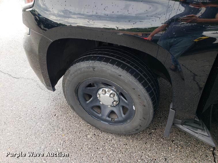 image for item BW9243 2015 Chevrolet Tahoe Police SUV