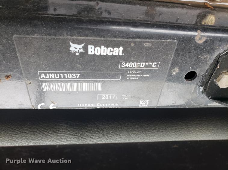 image for item BW9245 2011 Bobcat 3400 utility vehicle