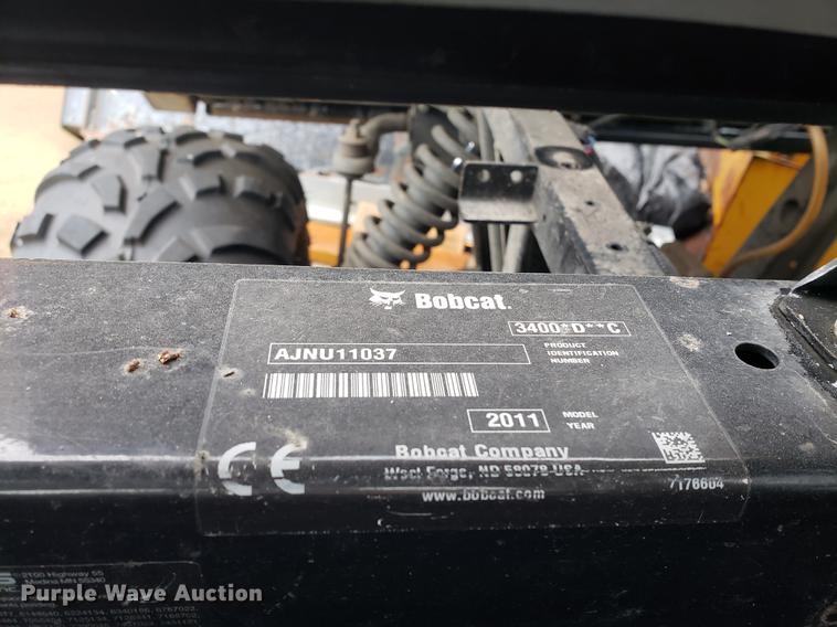 image for item BW9245 2011 Bobcat 3400 utility vehicle