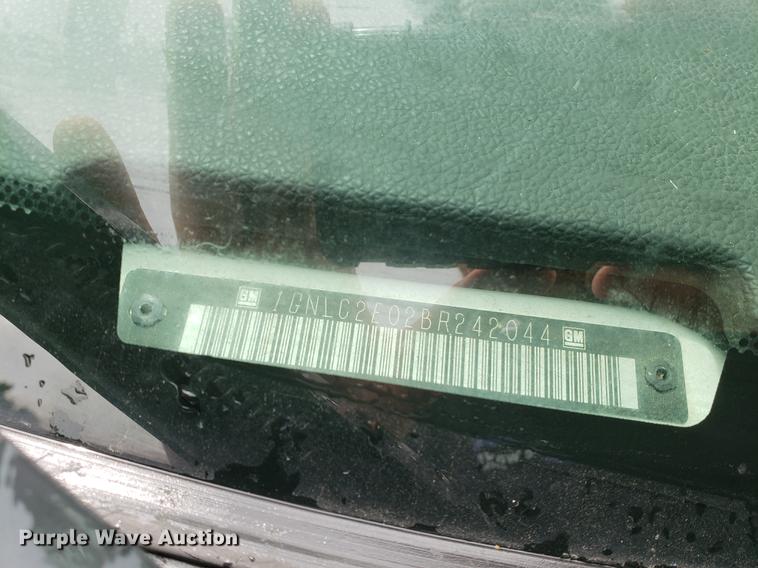 image for item BW9246 2011 Chevrolet Tahoe Police SUV