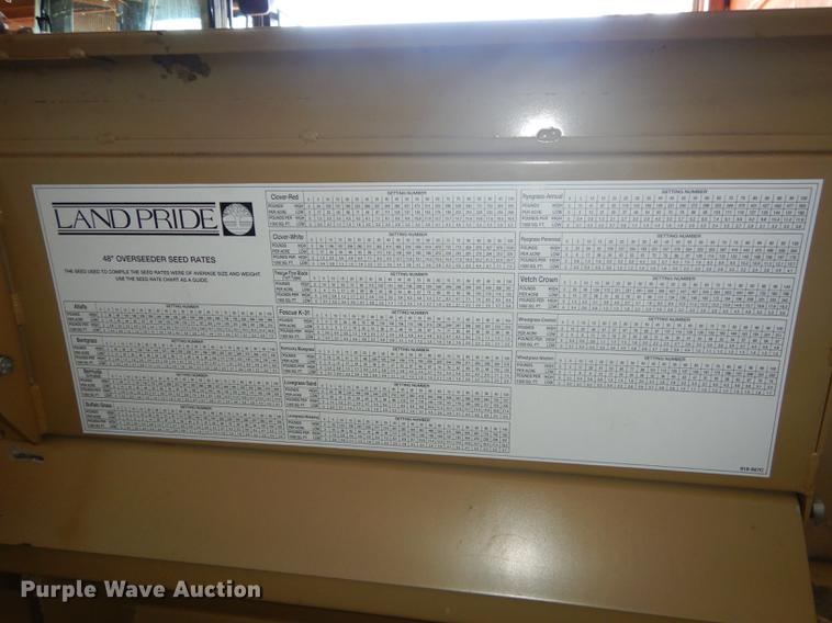 image for item DB8273 Land Pride OS1548 Solid Stand overseeder