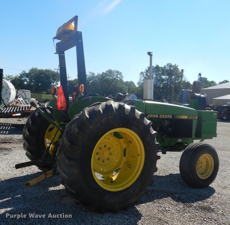 image for item DB8275 John Deere 2155 tractor