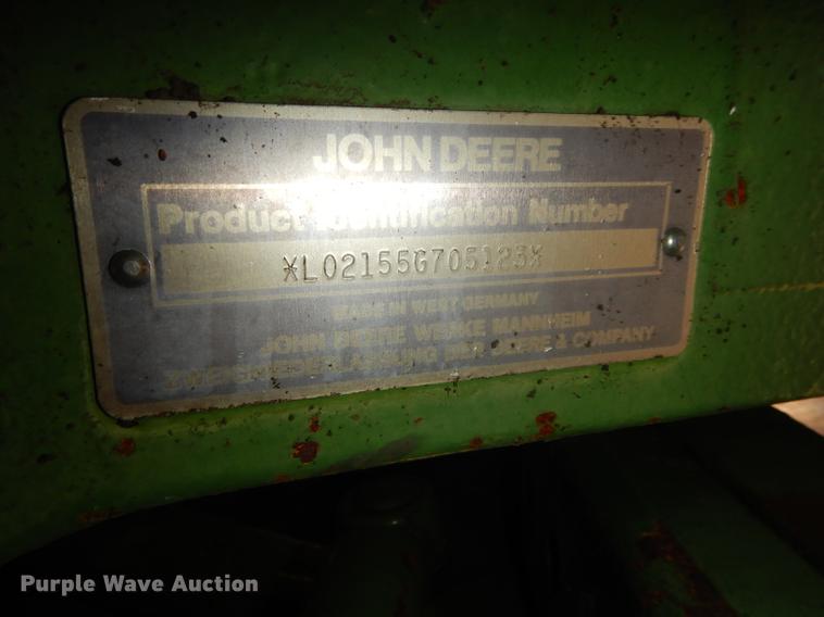 image for item DB8275 John Deere 2155 tractor