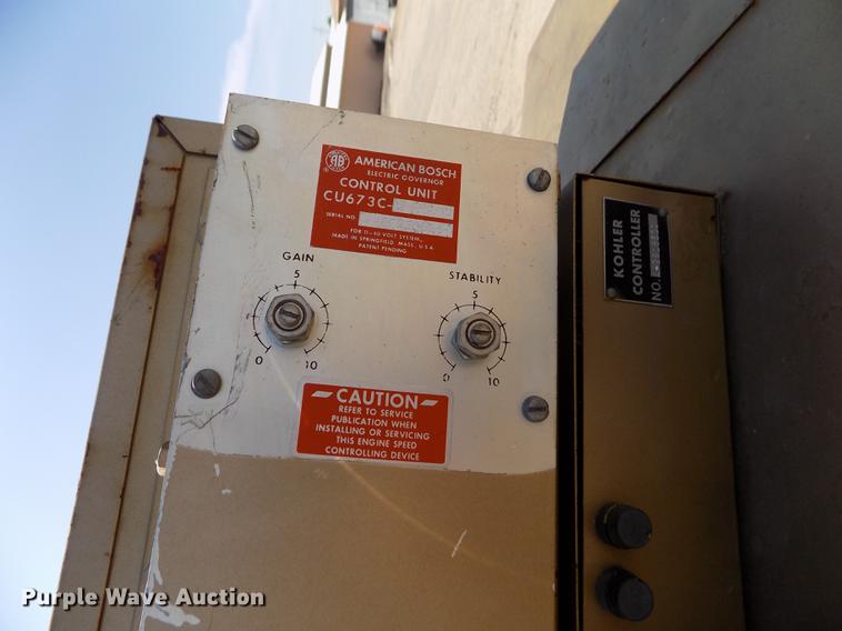 image for item DB9121 Kohler Fast Response generator