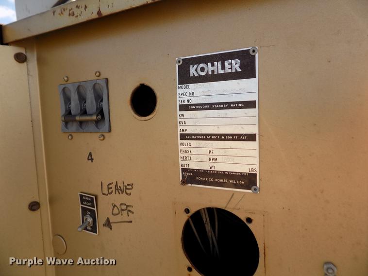 image for item DB9121 Kohler Fast Response generator