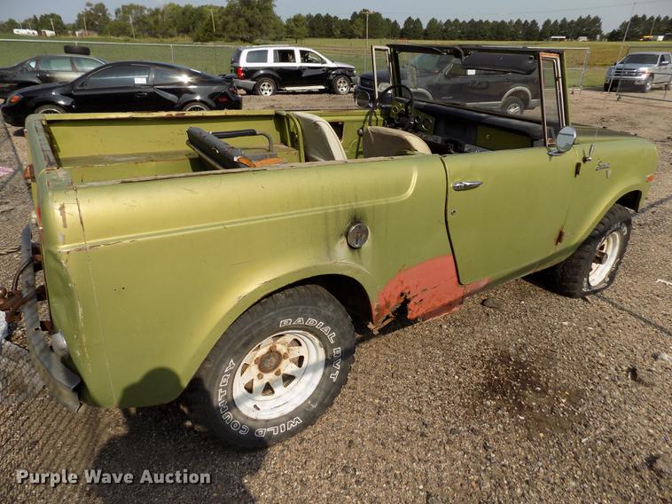 image for item DB9143 1970 International Scout 800A SUV