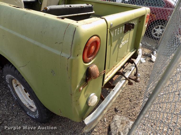 image for item DB9143 1970 International Scout 800A SUV