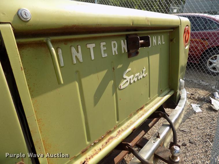 image for item DB9143 1970 International Scout 800A SUV