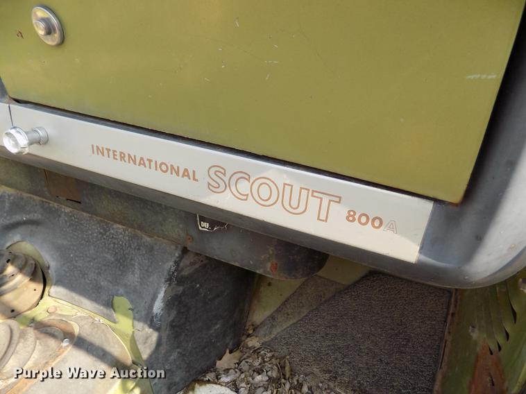 image for item DB9143 1970 International Scout 800A SUV