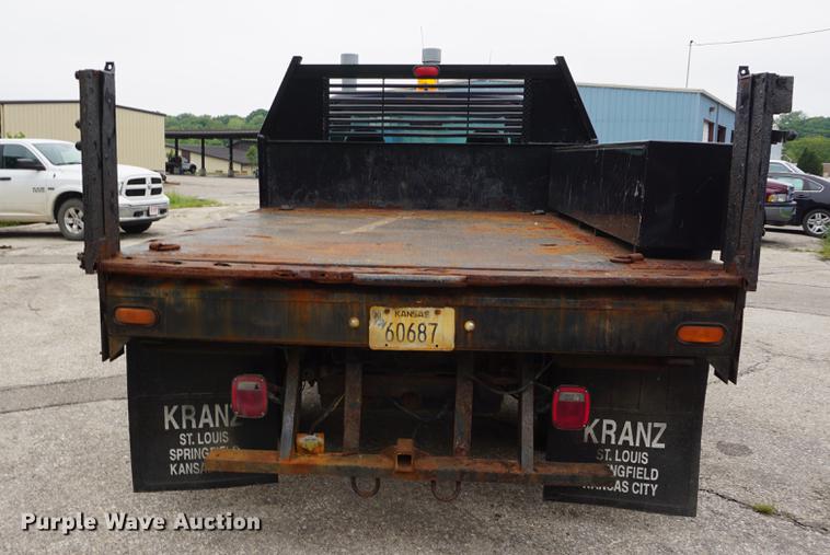 image for item DC0356 2004 Ford F450 Super Duty dump flatbed truck