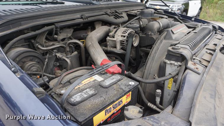 image for item DC0356 2004 Ford F450 Super Duty dump flatbed truck