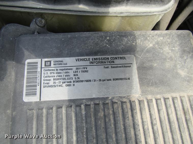 image for item DD4269 2011 Chevrolet Avalanche pickup truck