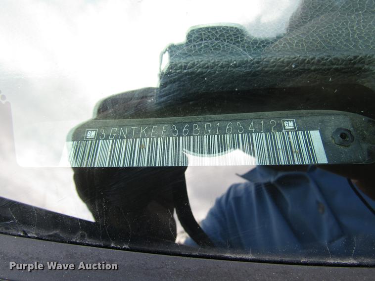 image for item DD4269 2011 Chevrolet Avalanche pickup truck