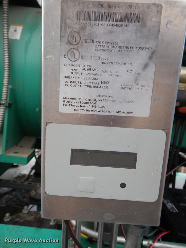 image for item DD6458 2005 Cummins generator