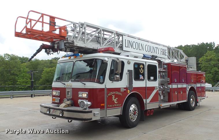 image for item DD7344 1989 Emergency One ladder fire truck