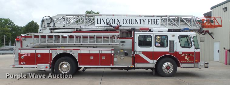 image for item DD7344 1989 Emergency One ladder fire truck