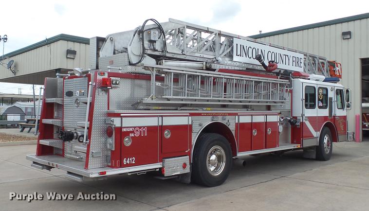 image for item DD7344 1989 Emergency One ladder fire truck