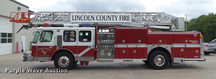 image for item DD7344 1989 Emergency One ladder fire truck