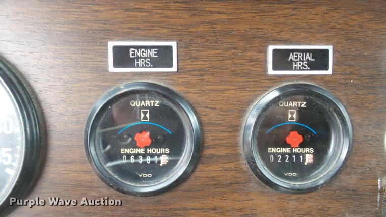 image for item DD7344 1989 Emergency One ladder fire truck