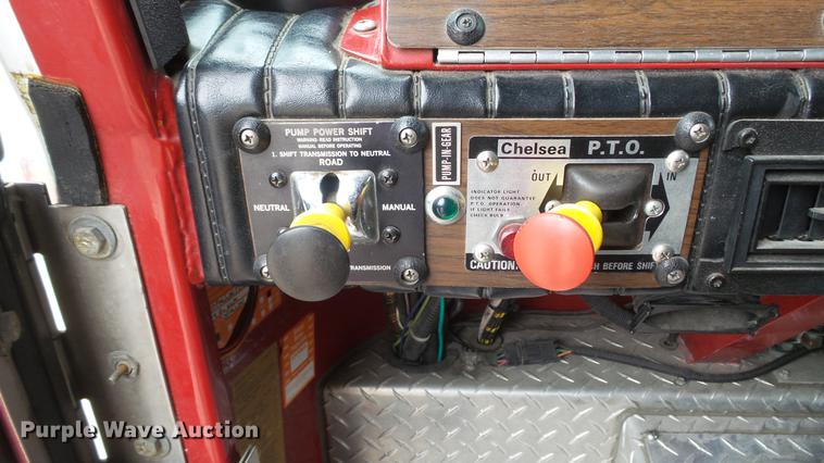 image for item DD7344 1989 Emergency One ladder fire truck