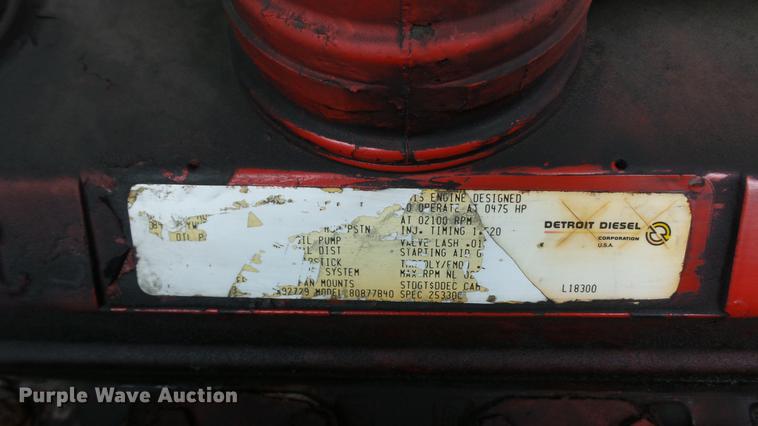 image for item DD7344 1989 Emergency One ladder fire truck