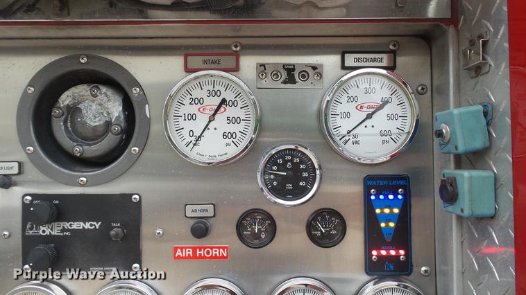 image for item DD7344 1989 Emergency One ladder fire truck