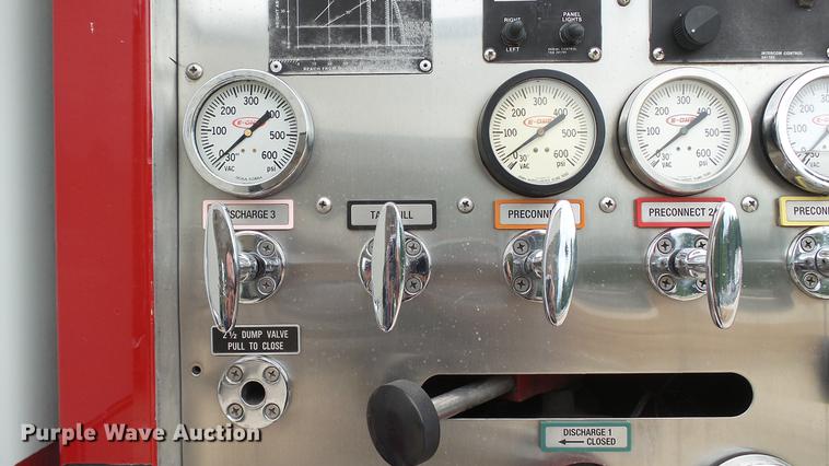 image for item DD7344 1989 Emergency One ladder fire truck