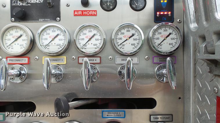 image for item DD7344 1989 Emergency One ladder fire truck