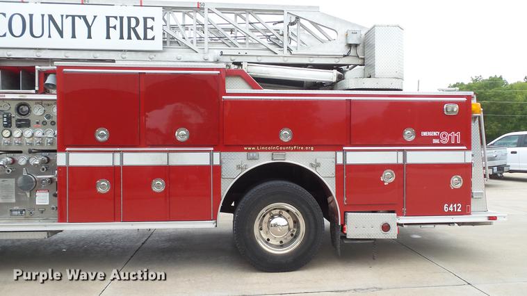 image for item DD7344 1989 Emergency One ladder fire truck