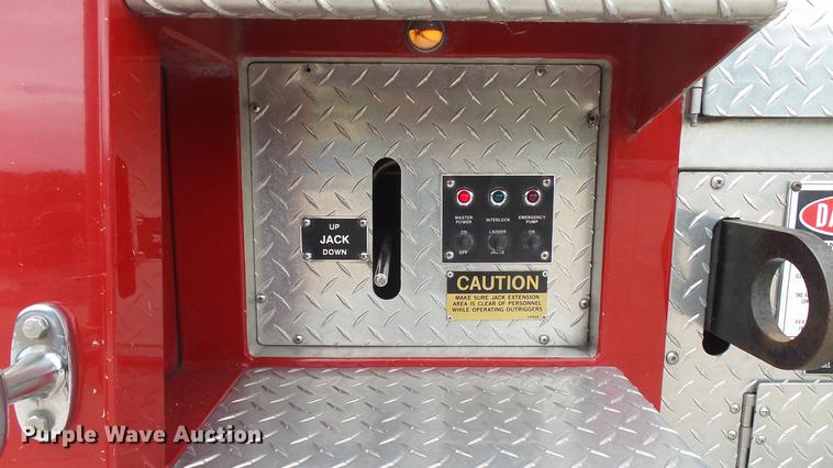 image for item DD7344 1989 Emergency One ladder fire truck