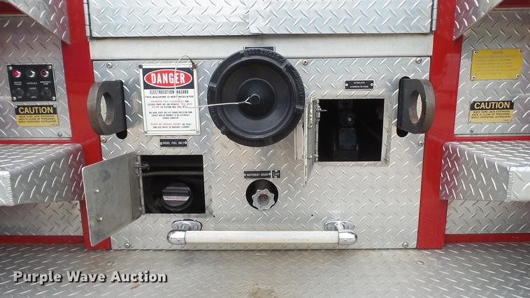 image for item DD7344 1989 Emergency One ladder fire truck