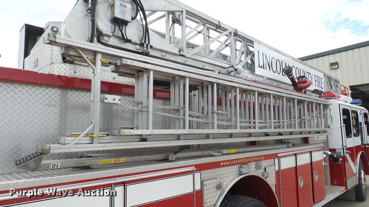 image for item DD7344 1989 Emergency One ladder fire truck