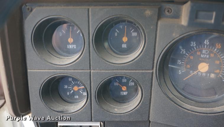 image for item DD7913 1982 Chevrolet Kodiak C70 tanker fire truck