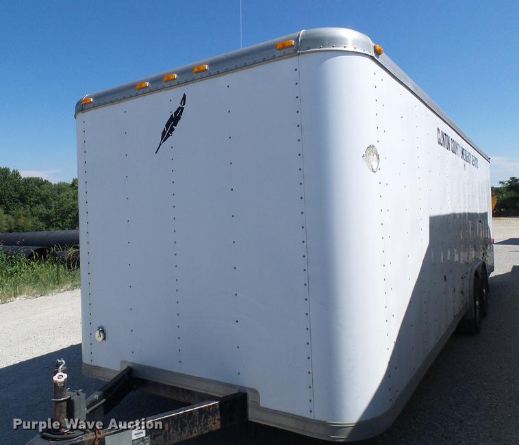 image for item DD8615 1998 Diamond enclosed cargo trailer