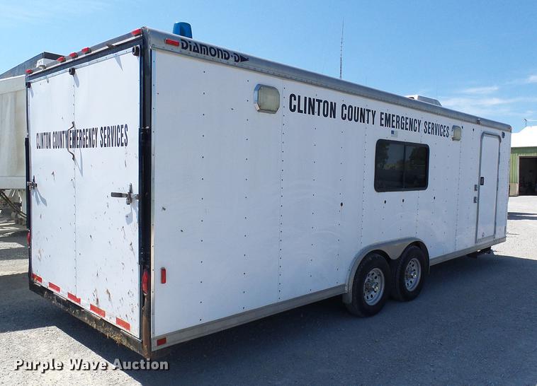 image for item DD8615 1998 Diamond enclosed cargo trailer