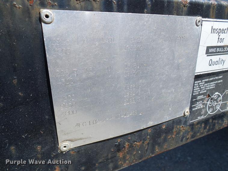 image for item DD8615 1998 Diamond enclosed cargo trailer