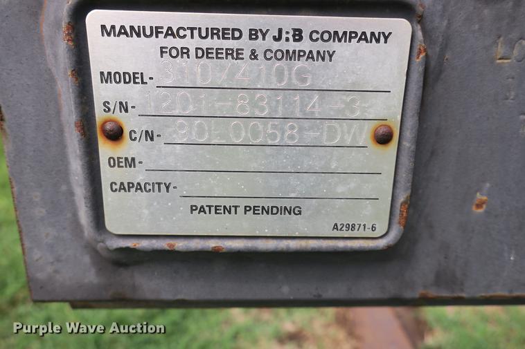 image for item DE3797 2002 John Deere 310SG backhoe