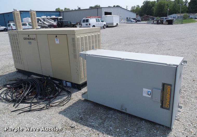 image for item DE5166 2007 Generac QT13068ANSNA generator