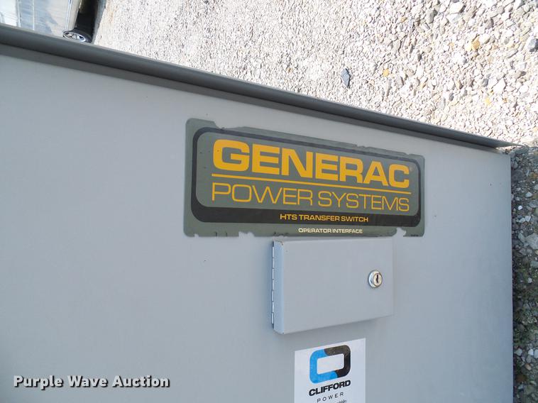image for item DE5166 2007 Generac QT13068ANSNA generator