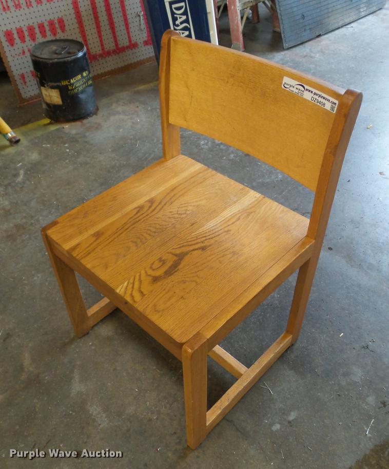 image for item DZ9408 Approximately 28 standard wood blockhouse chairs