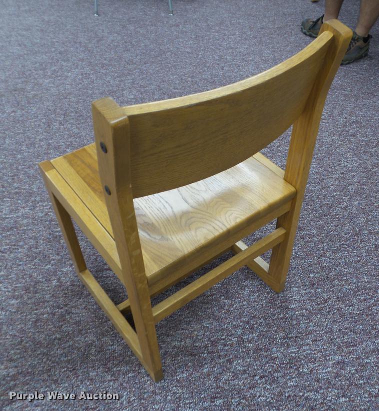 image for item DZ9416 Approximately 21 standard wood chairs