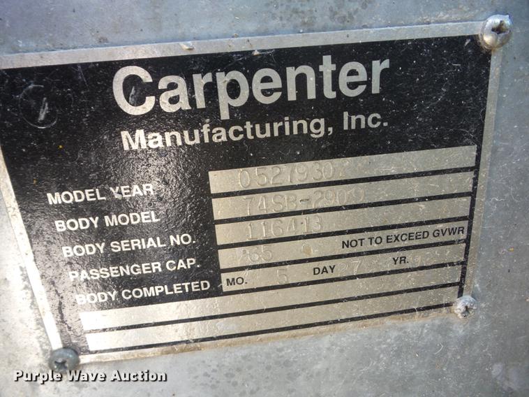 image for item EI9891 1993 International 3800 school bus