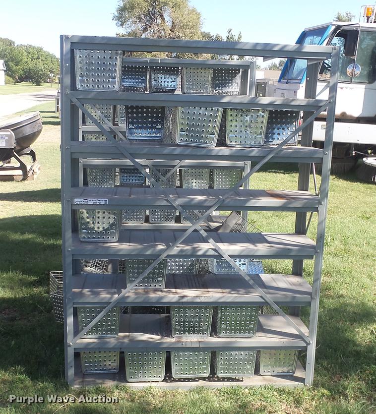 image for item ER9709 (4) Neubauer steel basket style lockers