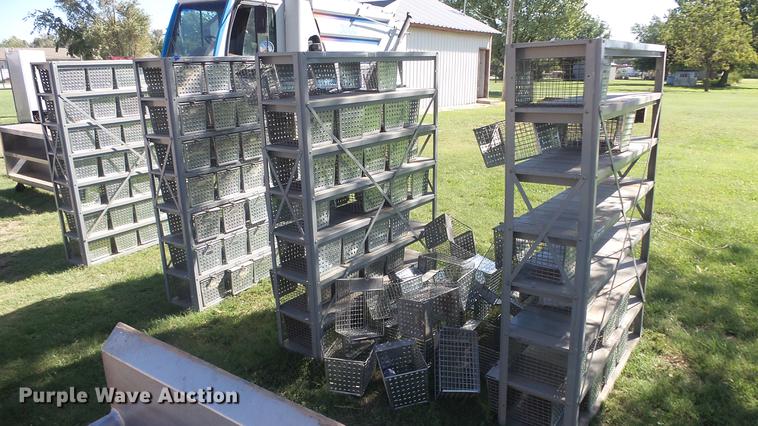 image for item ER9709 (4) Neubauer steel basket style lockers