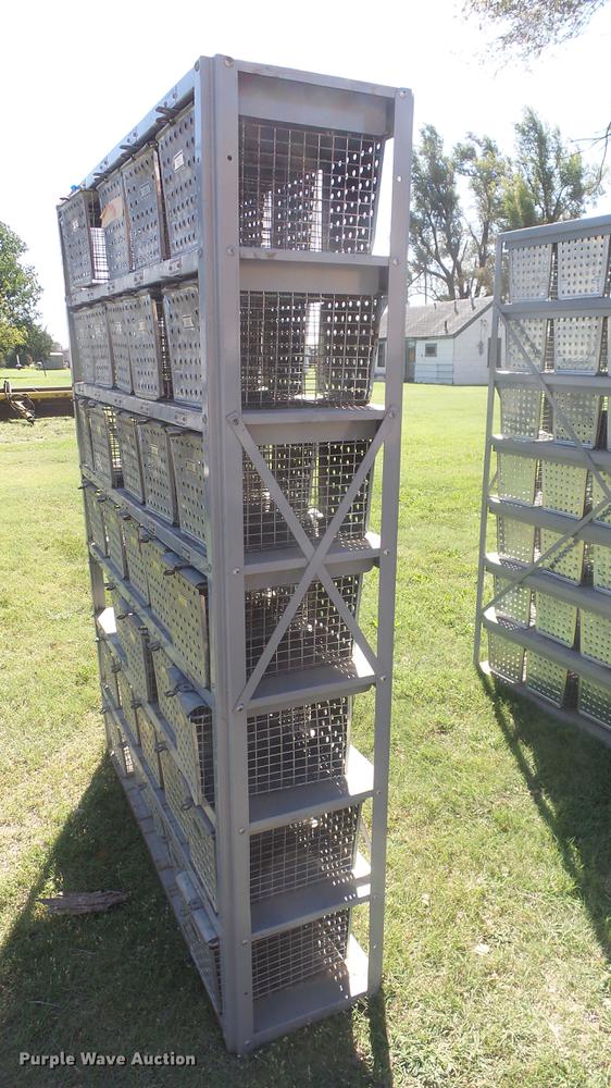 image for item ER9709 (4) Neubauer steel basket style lockers