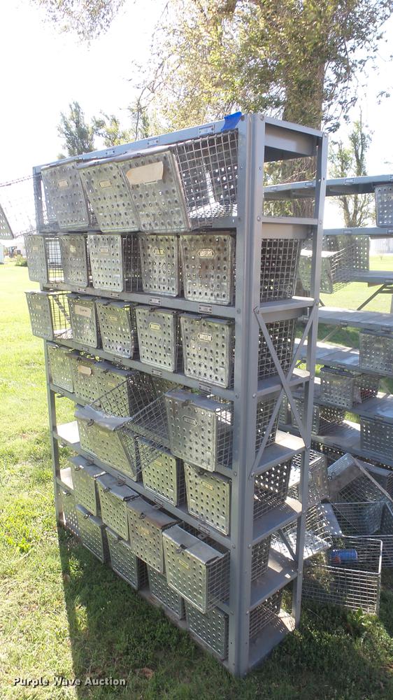 image for item ER9709 (4) Neubauer steel basket style lockers