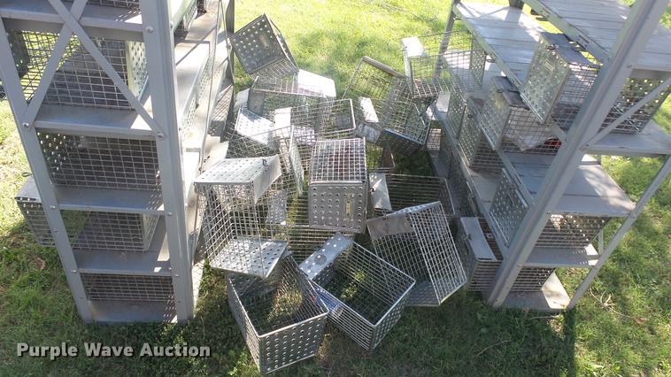 image for item ER9709 (4) Neubauer steel basket style lockers