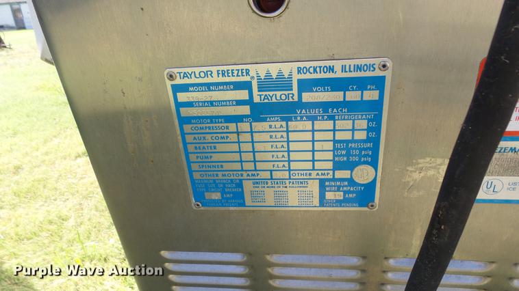 image for item ER9716 Taylor 399-27 stainless steel ice cream machine